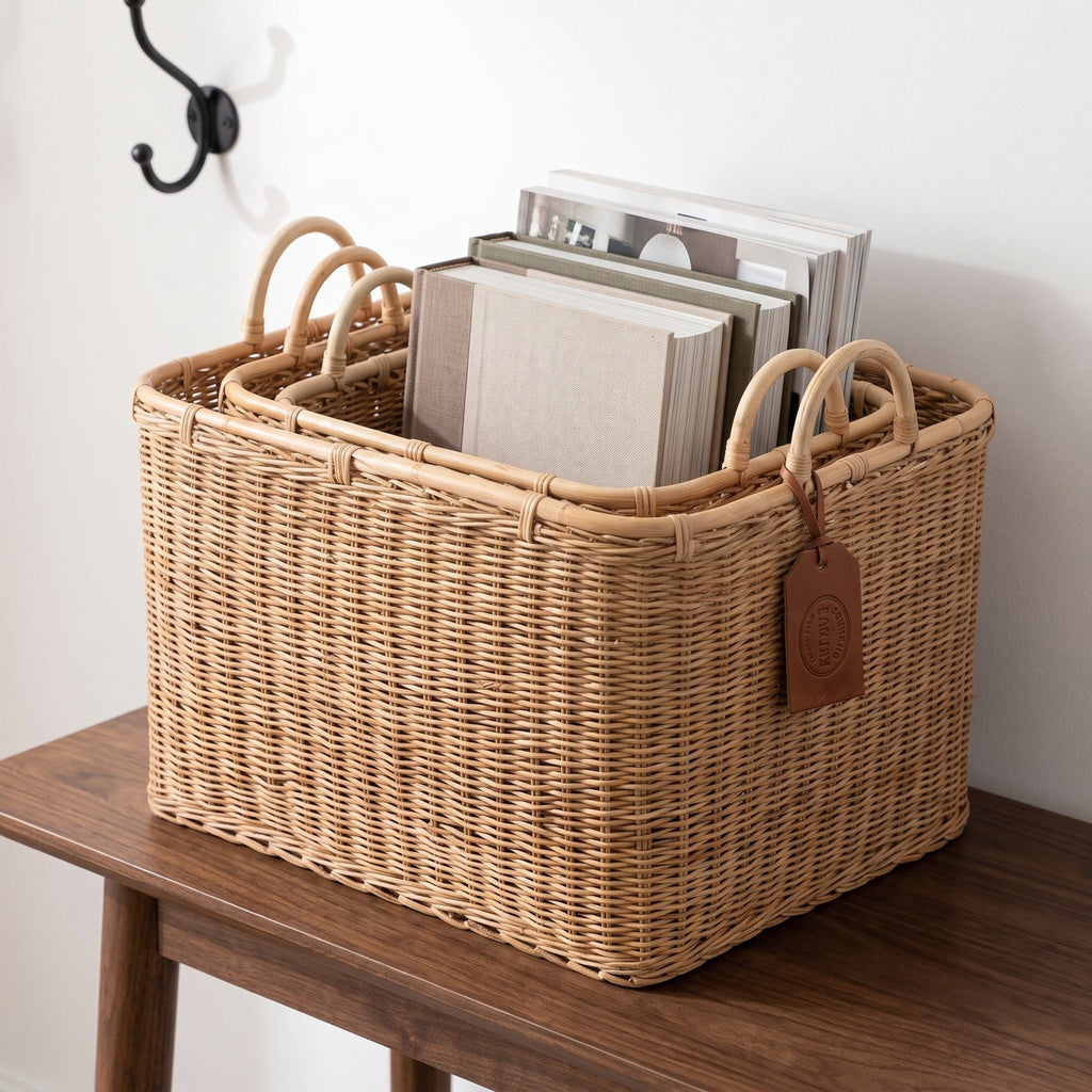 High-quality storage basket with sturdy handles Siopsrl