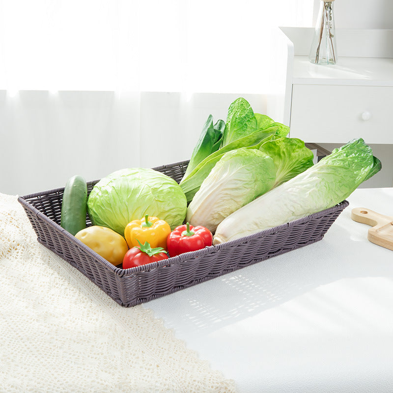 Versatile Storage Wicker Basket Siopsrl