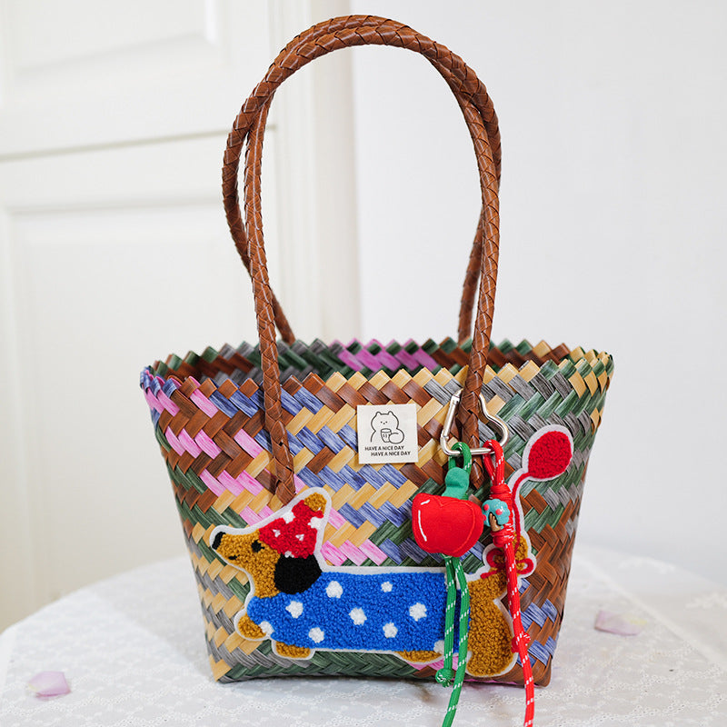Handmade basket bag Siopsrl
