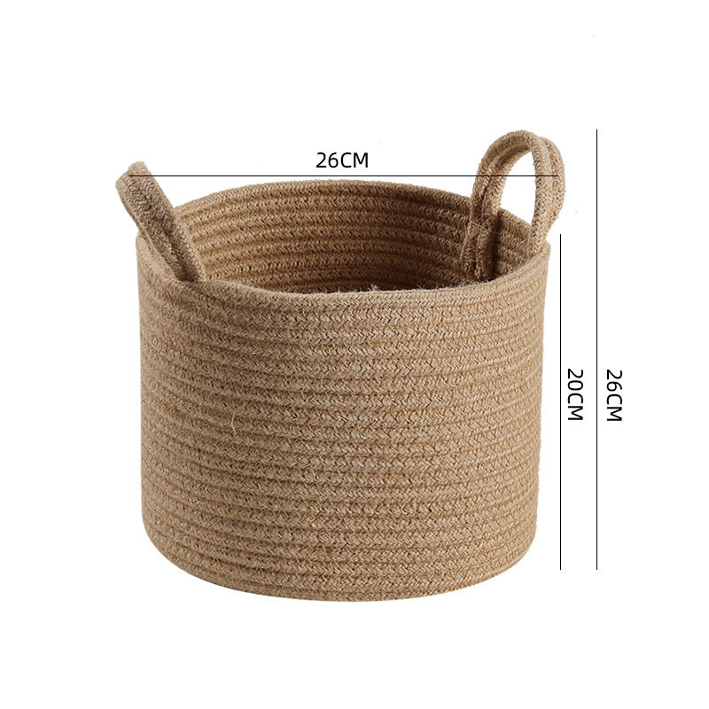 Natural Fiber Storage Basket Siopsrl