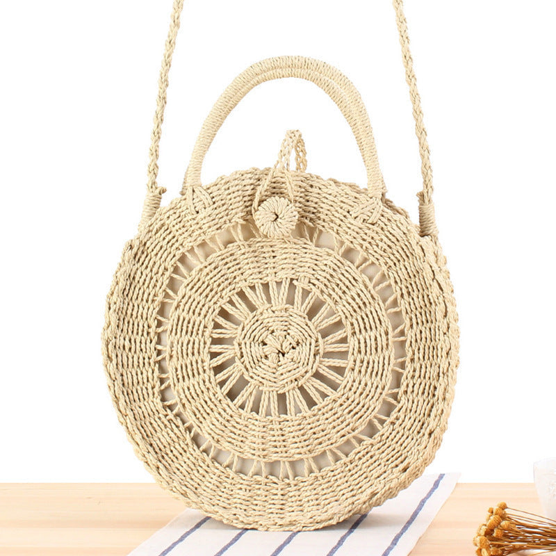 Siopsrl | Round Bast Crossbody Bag with Practical Lining Siopsrl
