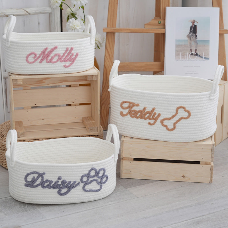 Soft and Decorative Storage Basket Siopsrl