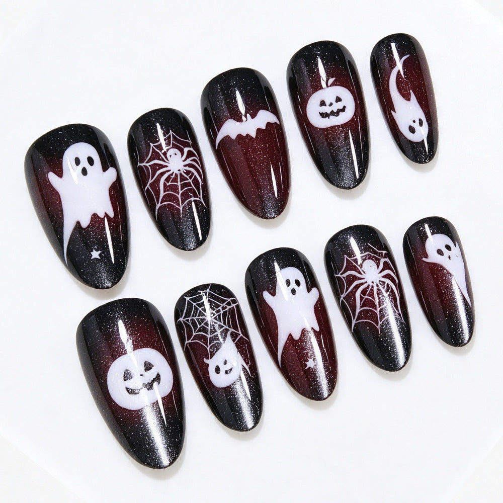 Halloween Themed Press-On Nail Art Siopsrl
