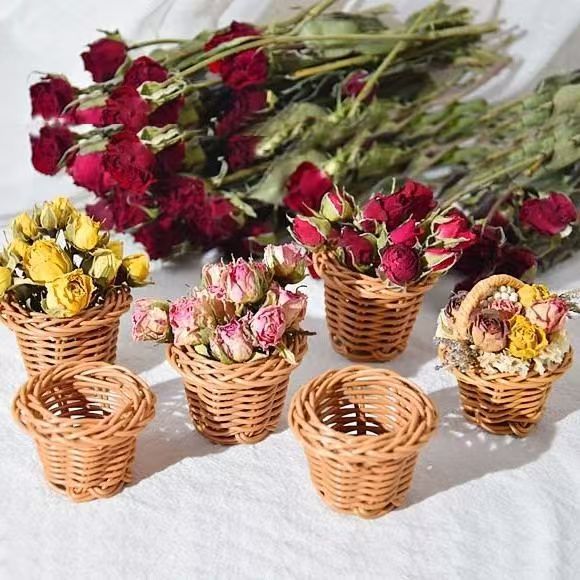 Miniature Decorative Woven Basket Siopsrl