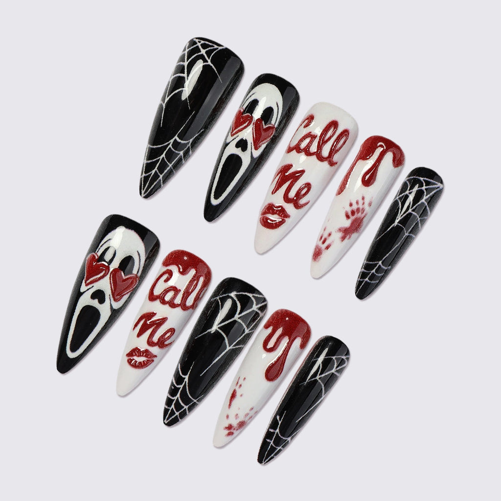 Creative Halloween Art Nail Set Siopsrl