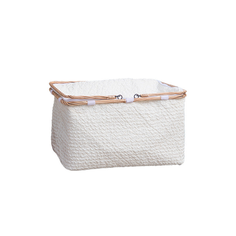 Textured Woven Storage Bin Siopsrl