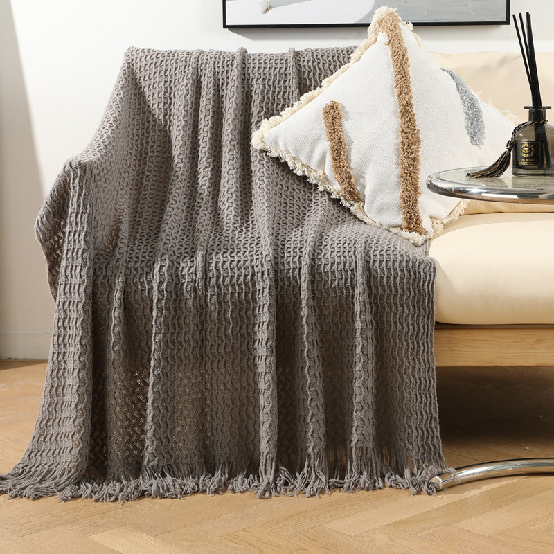 Siopsrl | Cozy Knitted Throw Blanket Siopsrl