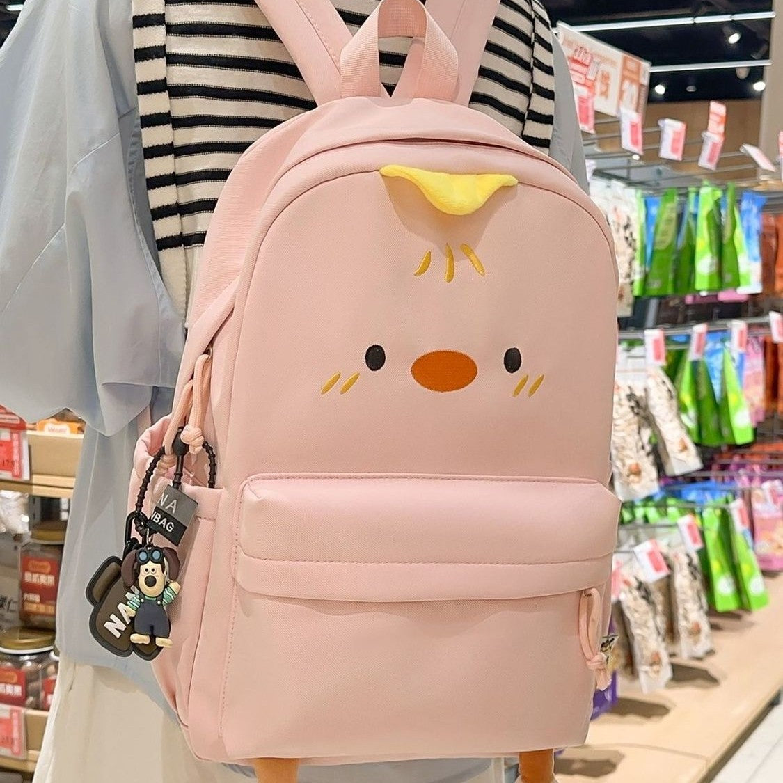 Siopsrl | Creative Designed Backpack with Plush Applications Siopsrl