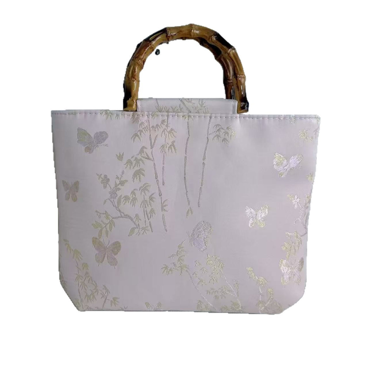 Siopsrl | High-quality cotton tote bag with bamboo handles Siopsrl