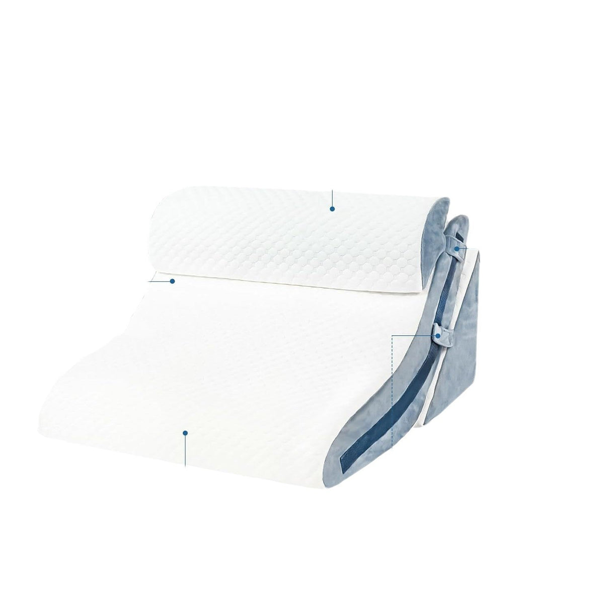 Siopsrl | Adjustable Elevated Sleep Wedge Pillow