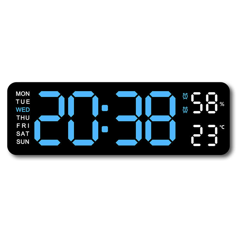 Siopsrl | Digital alarm clock with room temperature and humidity display Siopsrl