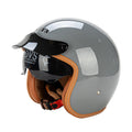 Siopsrl | Retro Half-Face Motorcycle Helmet with Visor Siopsrl