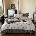 Cotton satin bedding set