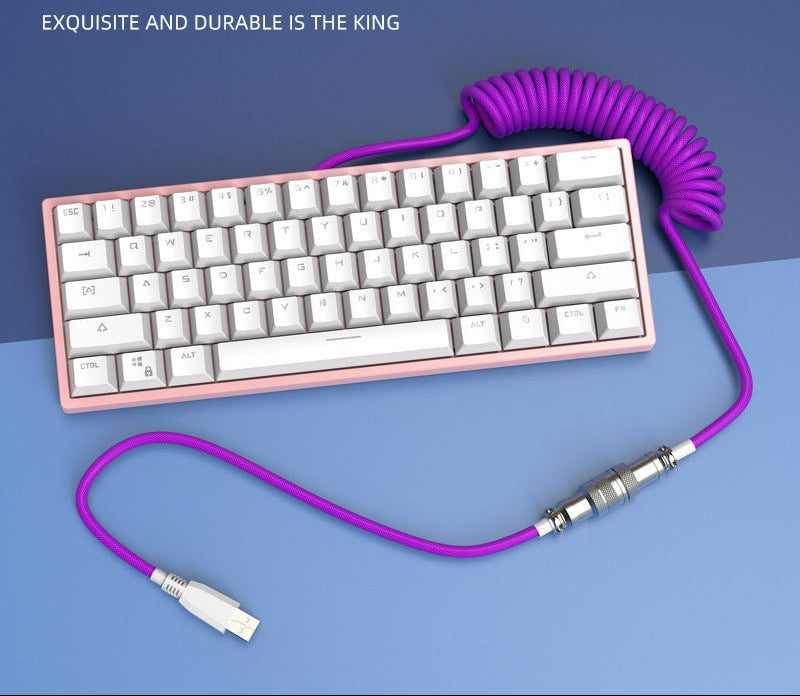 Siopsrl | USB Type-C Mechanical Keyboard Connection Cable Siopsrl