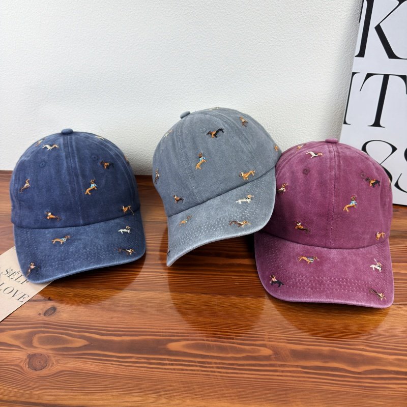 Siopsrl | Unisex Embroidered Dog-Themed Baseball Cap Siopsrl