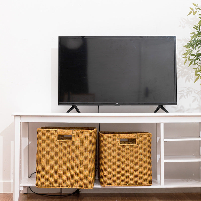 Rectangular Woven Storage Basket Siopsrl