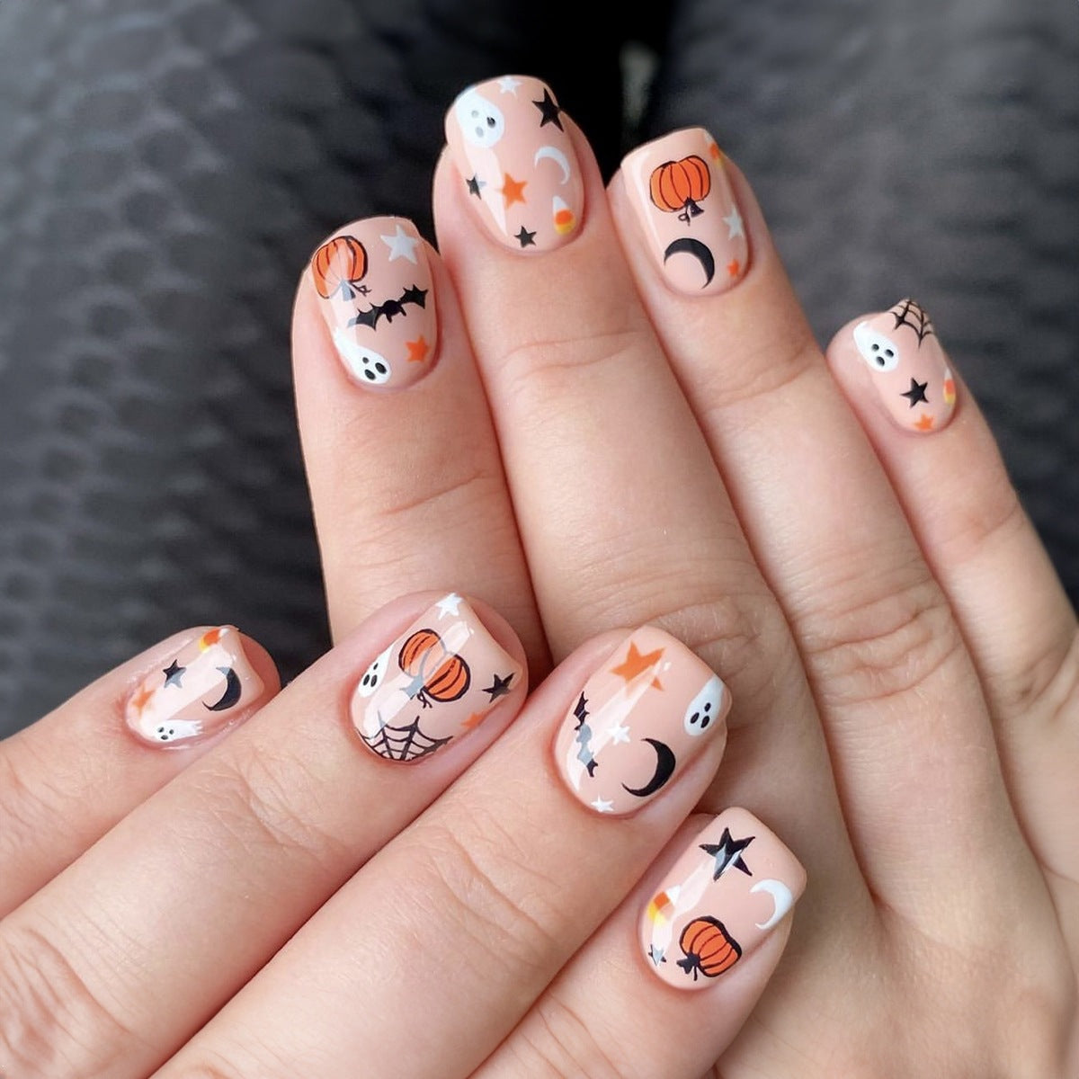 Creative Halloween Art Nail Set Siopsrl