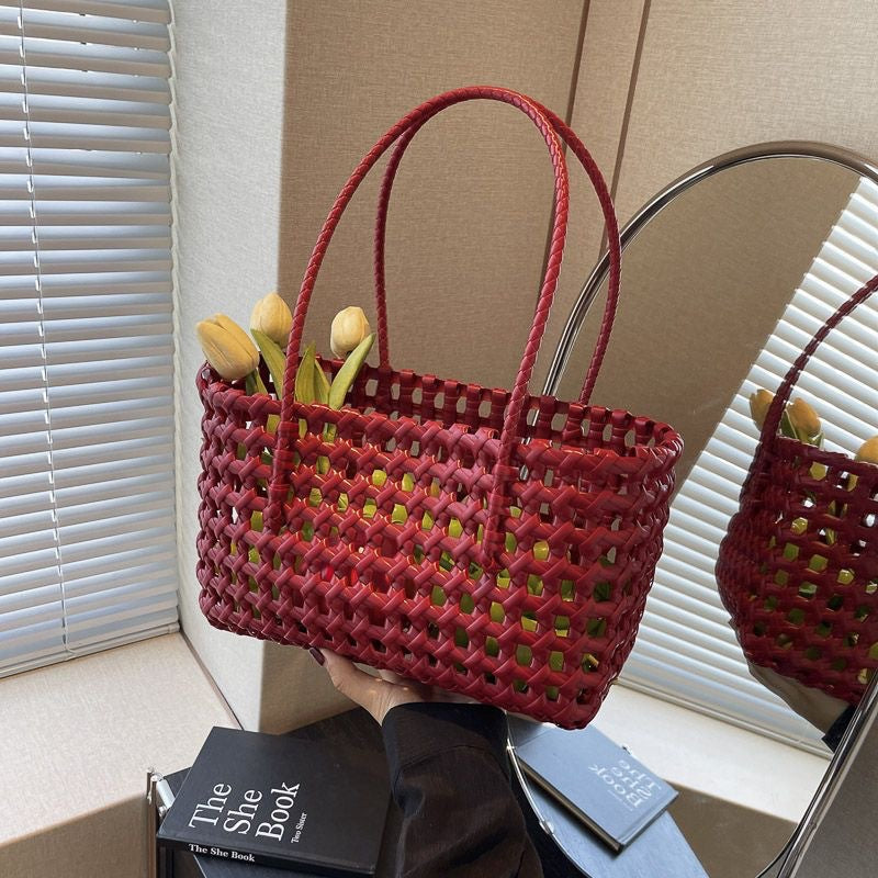 Handwoven Basket Bag Siopsrl