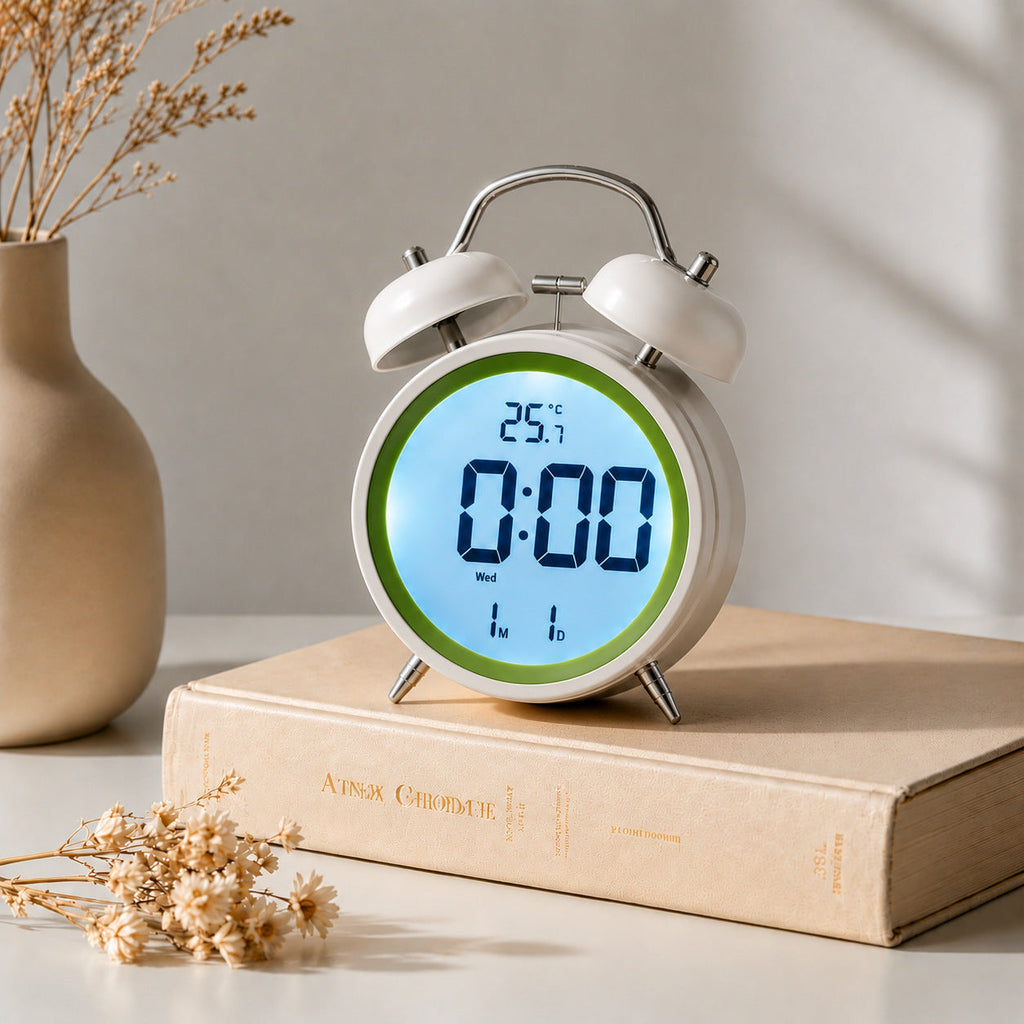 Siopsrl | Digital Alarm Clock with Temperature Display Siopsrl
