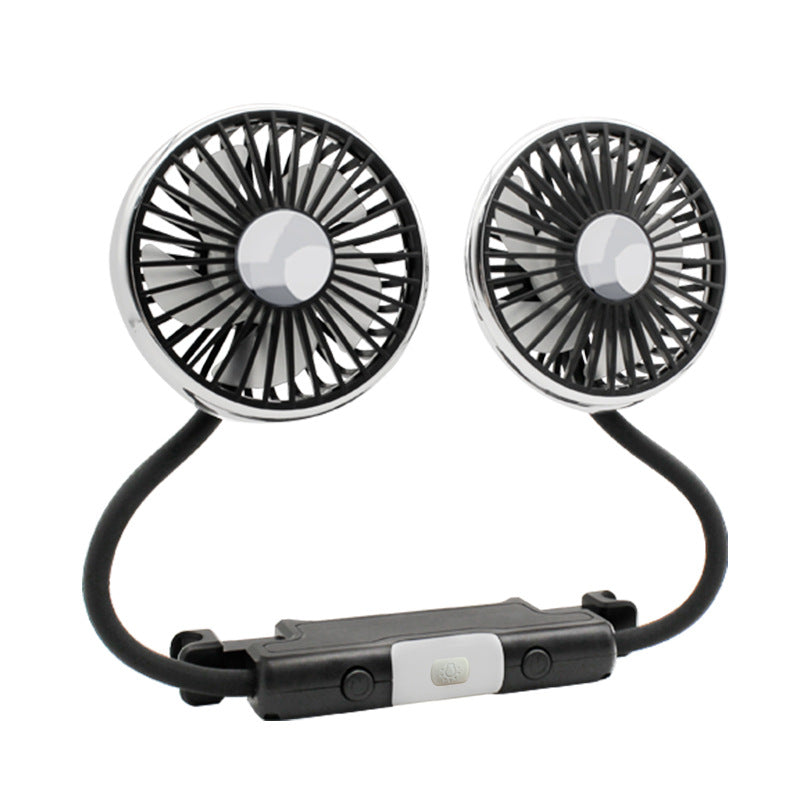 Siopsrl | Unisex Dual-Function Rechargeable Clip-On Fan Siopsrl