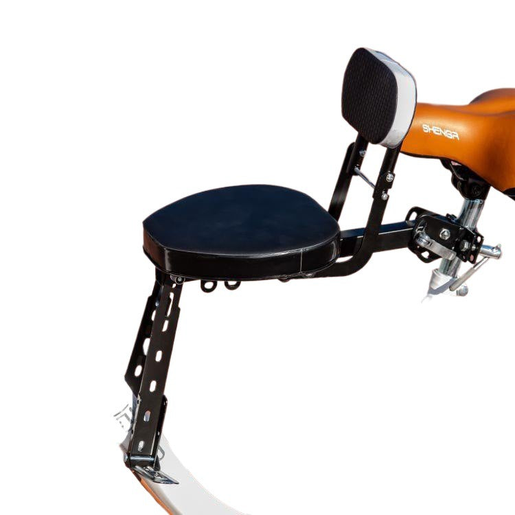 Siopsrl | Detachable Bicycle Passenger Seat with Padded Cushion and Adjustable Backrest
