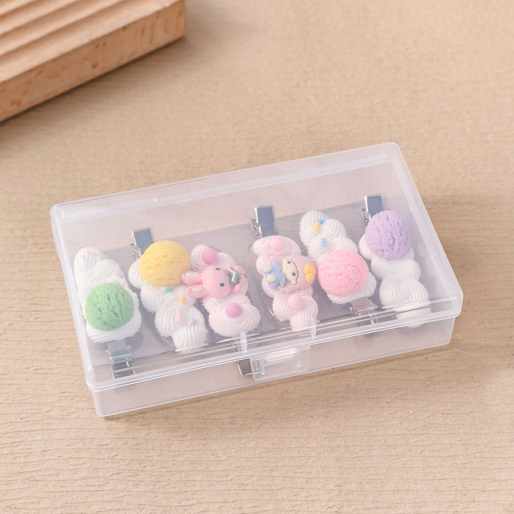 Compact Transparent Organizer Storage Box Siopsrl