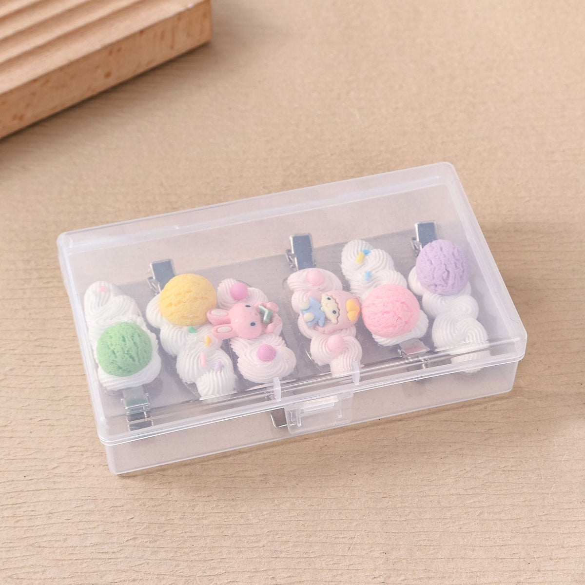 Compact Transparent Organizer Storage Box Siopsrl