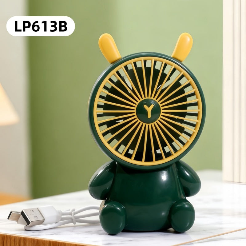 Siopsrl | Women's portable USB handheld fan in playful animal design Siopsrl