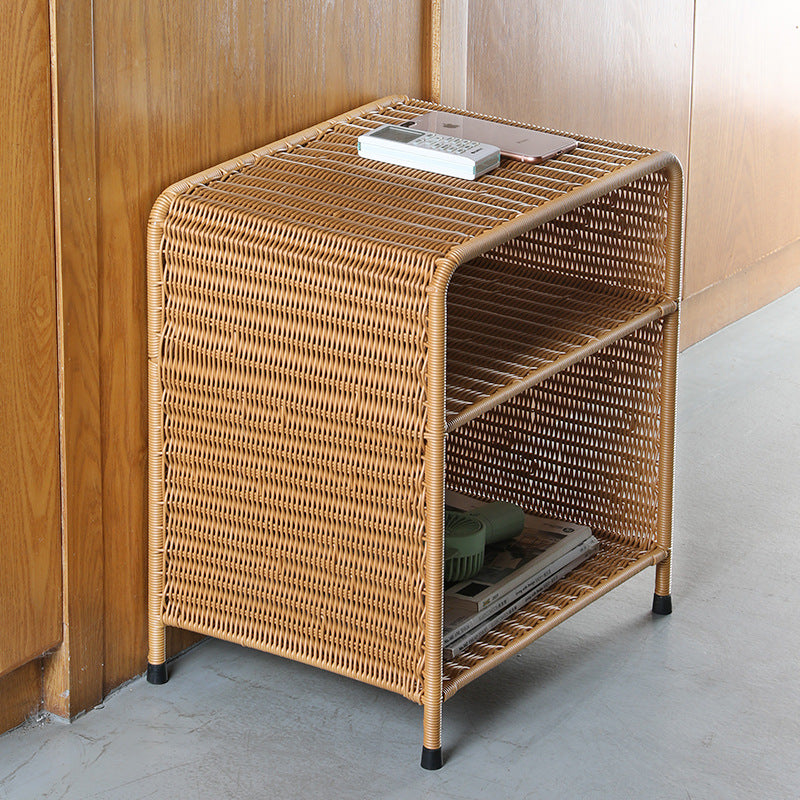 Siopsrl | Natural Woven Open Shelf Storage Unit Siopsrl