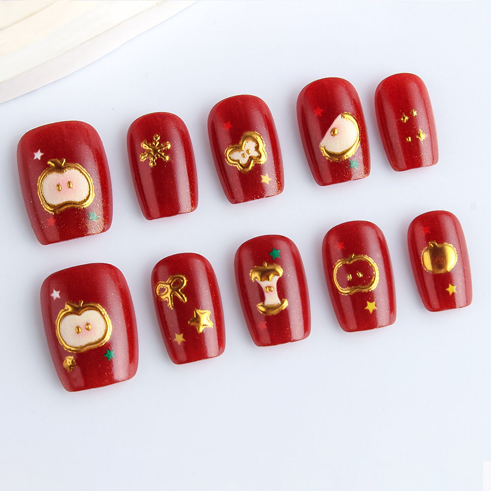 Siopsrl | Festive Themed Press-On Nail Art Set Siopsrl Siopsrl | 787542947