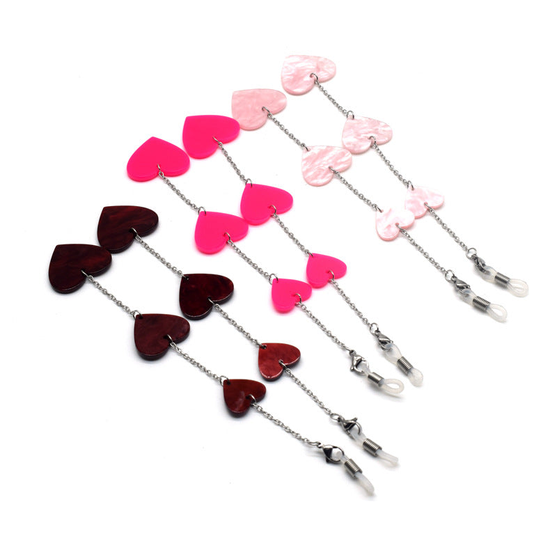 Siopsrl | Stylish Heart-Themed Eyewear Chain Siopsrl