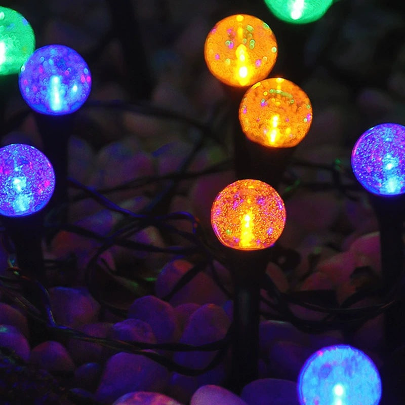 Crescent Moon Solar Garden Stake Lights With Textured Acrylic Diffuser And Warm White LED Siopsrl