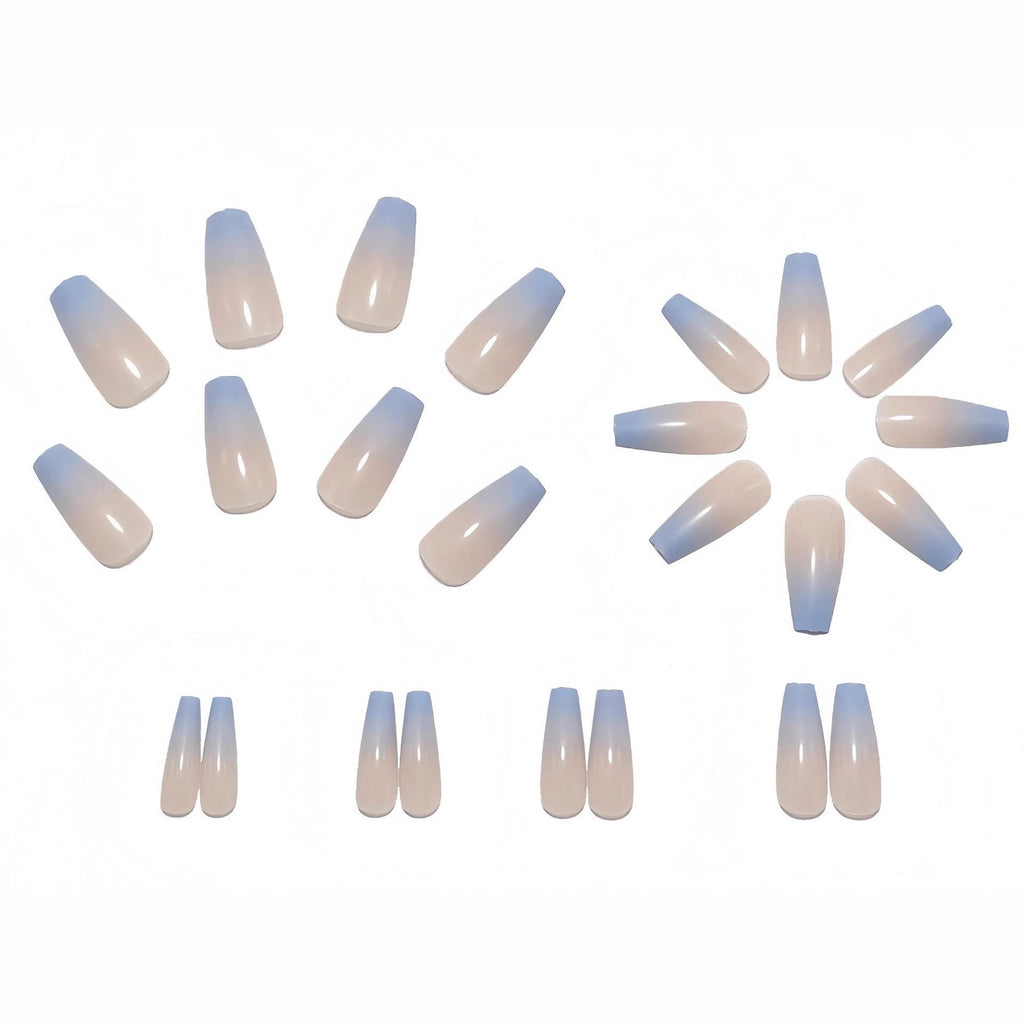 Siopsrl | Elegant Artificial Nails in Modern Ombre Design Siopsrl