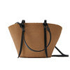 Siopsrl | Generous basket bag with elegant leather accents Siopsrl