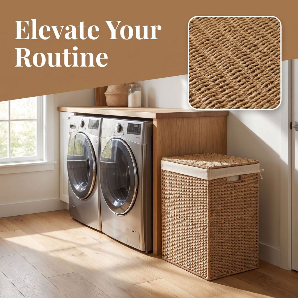 Woven Laundry Basket Siopsrl