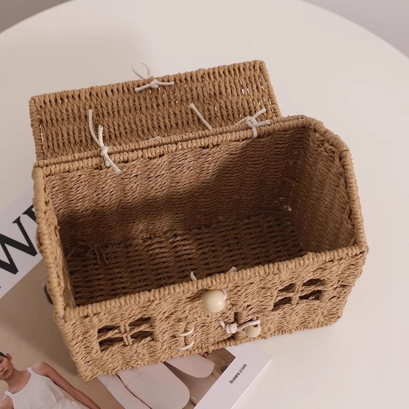 Handcrafted decorative basket Siopsrl