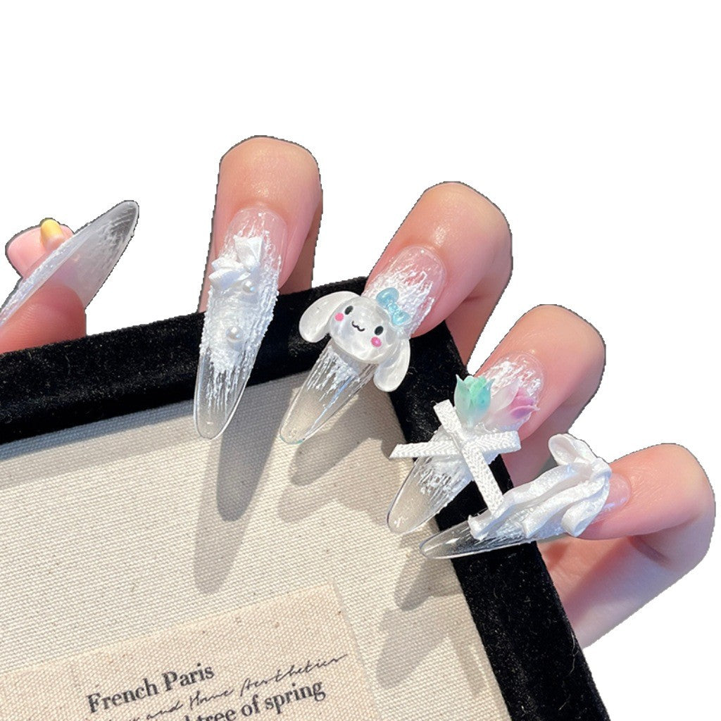 Siopsrl | Creative 3D Themed Press-On Nail Art Siopsrl