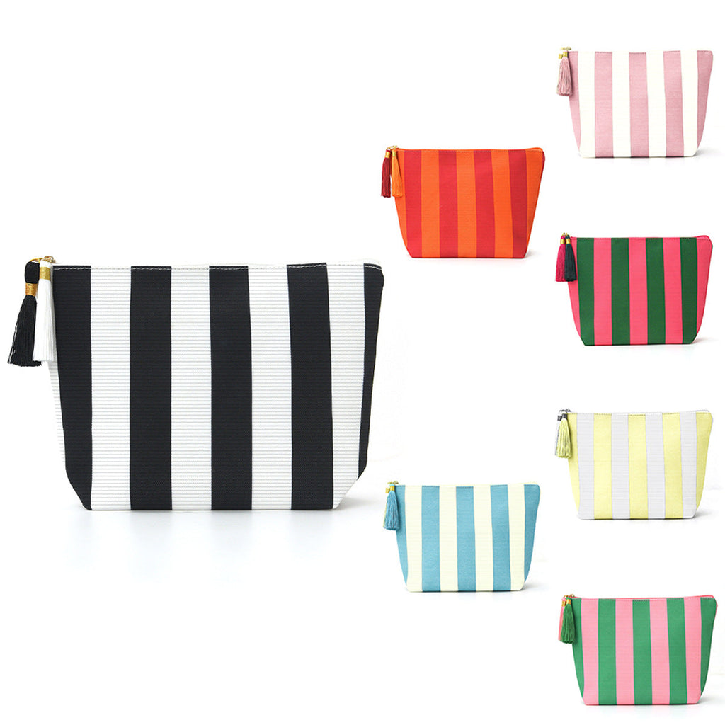 Siopsrl | Cosmetic bag with sophisticated stripe pattern Siopsrl
