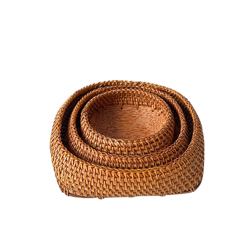 Handcrafted decoration basket in natural design Siopsrl