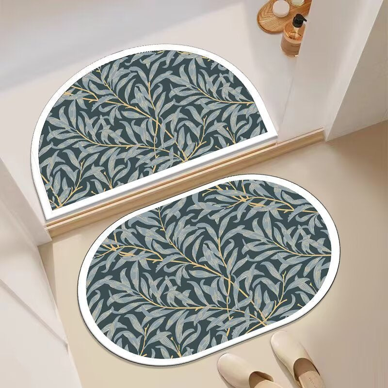 Siopsrl | Decorative Floral Entryway Mat Siopsrl