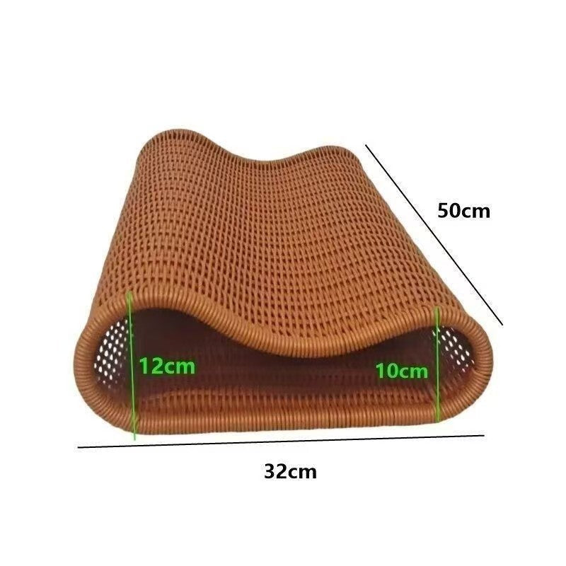 Curved Woven Storage Basket Siopsrl