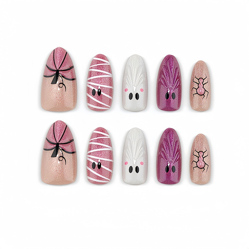 Siopsrl | Creative artificial nails with Halloween motifs Siopsrl