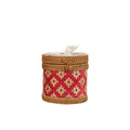 Handcrafted storage basket with lid Siopsrl