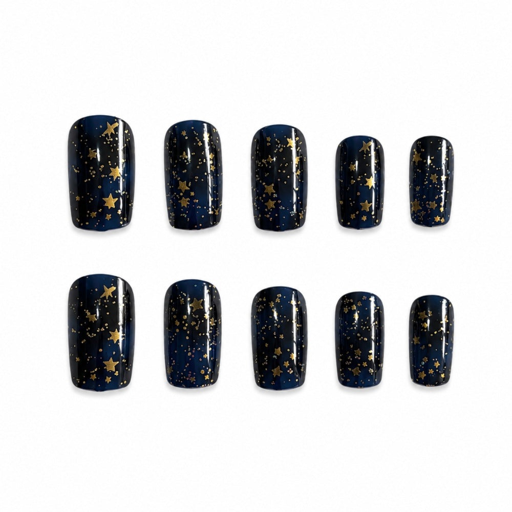 Siopsrl | Elegant Artificial Nails In Luxurious Star Design Siopsrl