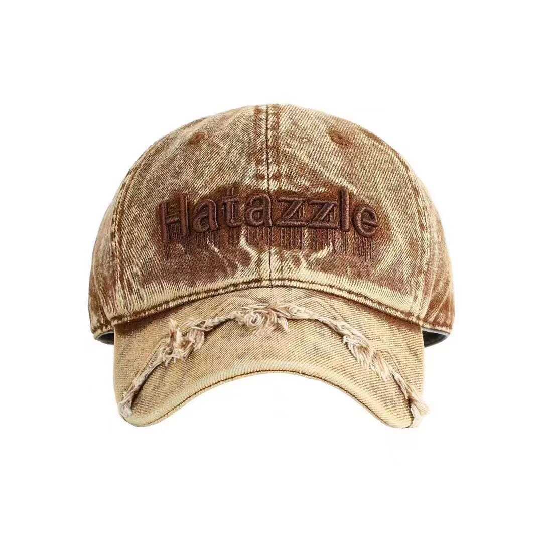 Siopsrl | Men's Distressed Denim Baseball Cap Siopsrl Siopsrl | 784270737