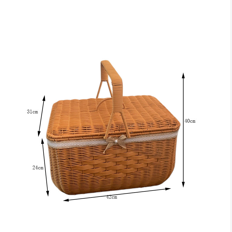 Natural Woven Market Basket Siopsrl