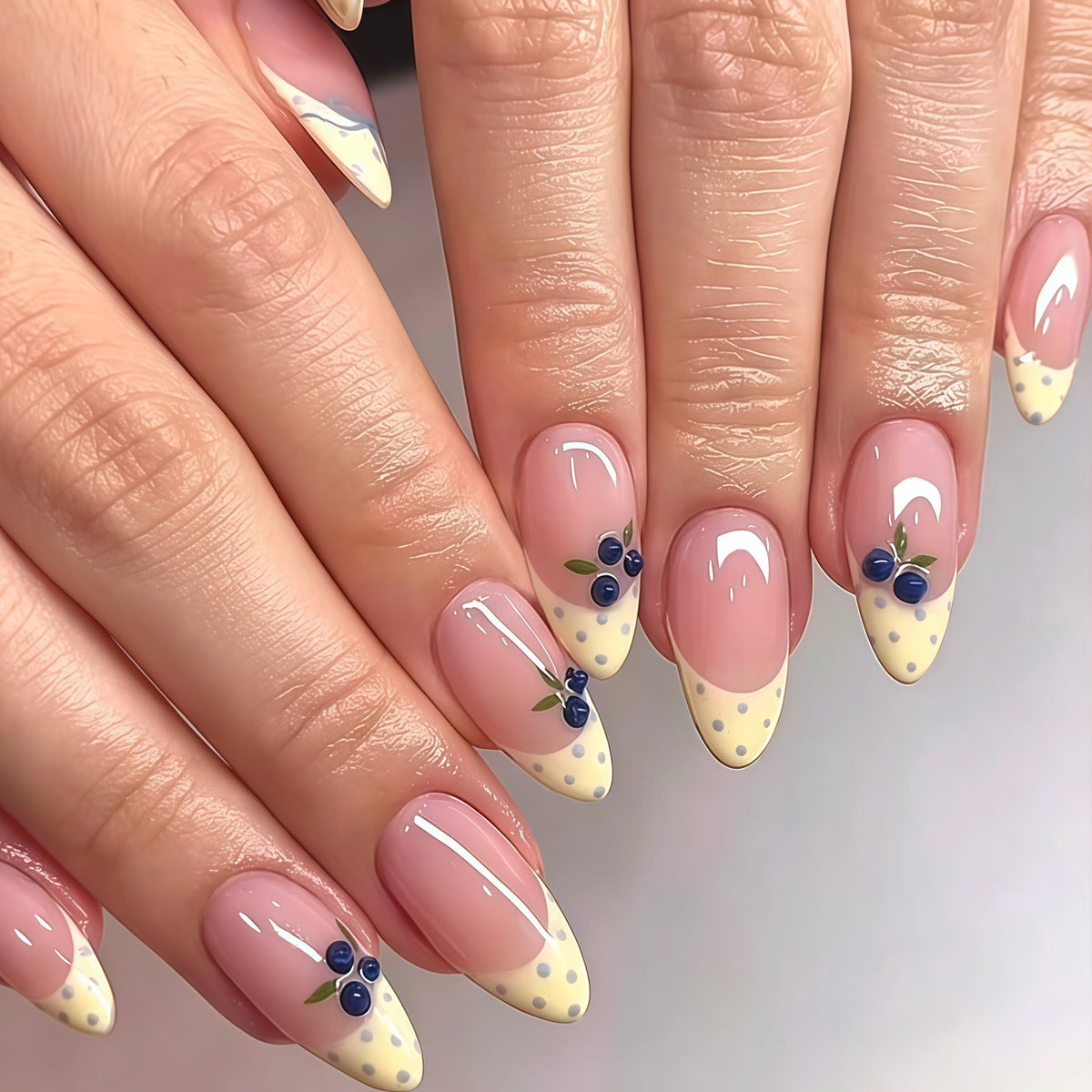 Siopsrl | Elegant Floral Themed Press-On Nail Extensions Siopsrl