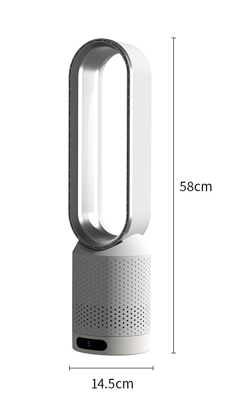 3-in-1 Portable Air Cooler with UV-C Purification, Ionizing Filter and 6L Tank