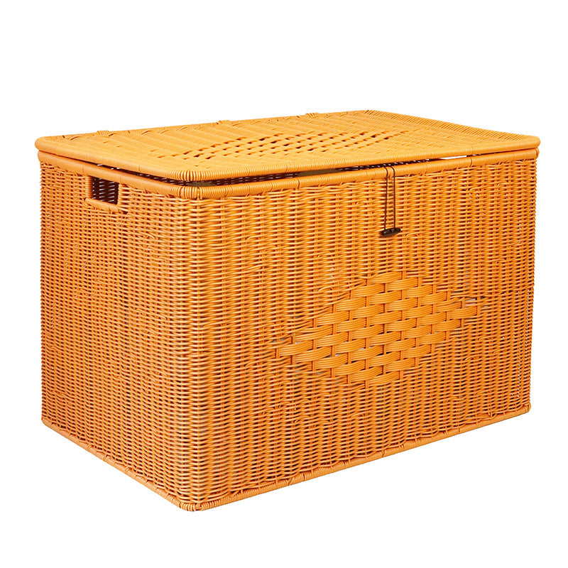 Large Woven Storage Chest Siopsrl