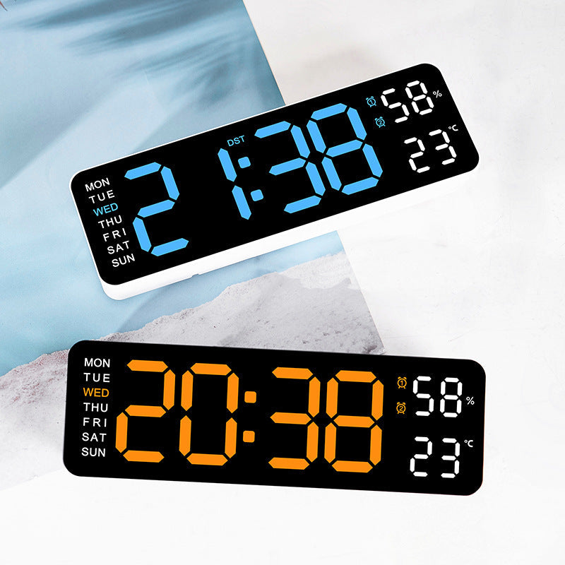 Siopsrl | Digital alarm clock with room temperature and humidity display Siopsrl